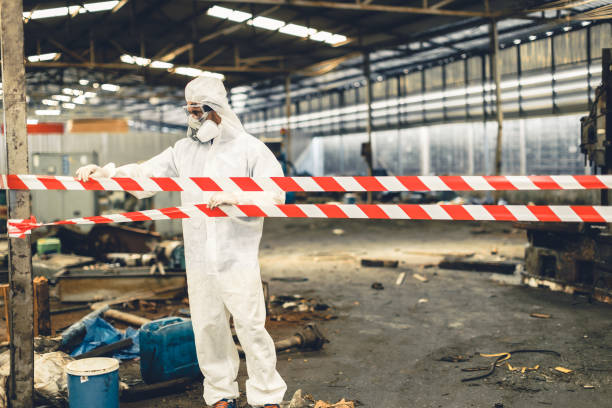 Professional Trauma Scene Cleanup technician working in Princeton, WI